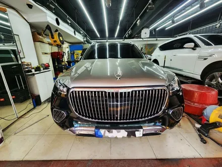 GLS600 마이바흐 뒤도어 덴트 및 휠복원 작업모습! / 강남 대치동