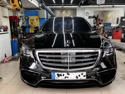 S63 AMG  강남 휠복원 무광 블랙컷팅 완벽하게 수리 됐습니다. / 강남 대치동