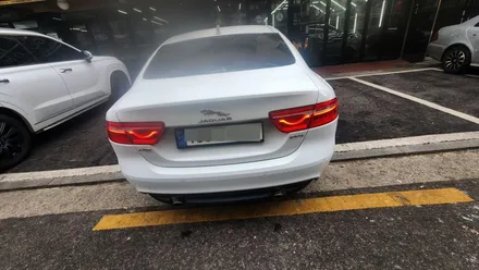 강남에서 재규어 XE 사고 수리를, 자차 보험처리로 살려내다. / 강남 대치동