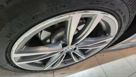 BMW 730 LD 자차 보험처리로 판금도색 및 휠복원 진행 / 강남 대치동