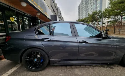 BMW320d 새 차 만들기 자차 보험처리( 판금 도색, 휠 복원, 덴트) / 강남 대치동