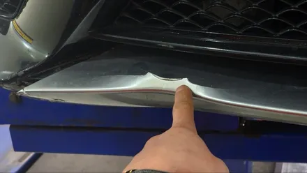 졸음운전 사고 벤츠 s63 AMG 판금 도색, 휠 복원, 하체 정비, 부품 교환 자차 보험처리 진행 / 강남 대치동