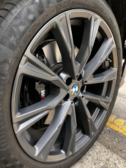 BMW X7 반 무광 휠 복원 완벽 복원, 도색! / 강남 대치동