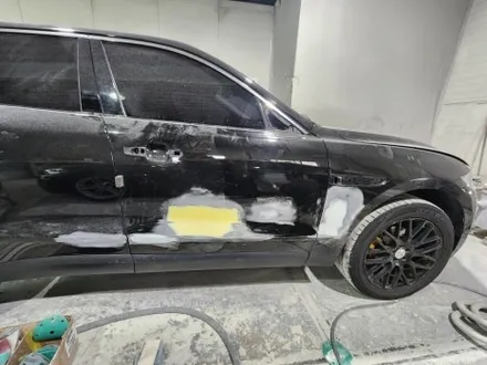 재규어 새차만들기 시멘트물 제거, 판금도색, 광택 유리막코팅! / 강남 대치동