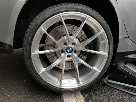 BMW M3 투어링 초경량 휠복원 - 골드엠 / 강남 대치동