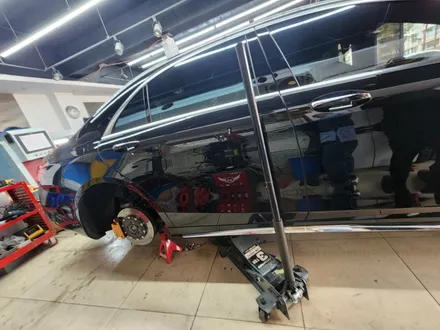 S63 AMG  강남 휠복원 무광 블랙컷팅 완벽하게 수리 됐습니다. / 강남 대치동