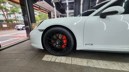 포르쉐 911 카레라 자차 보험처리로 판금도색 휠교환 등 대수리 / 강남 대치동