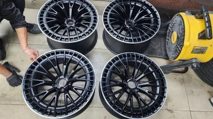 GLE53 AMG 커팅휠을 나이트 패키지 휠로 바꾸는 방법 / 강남 대치동