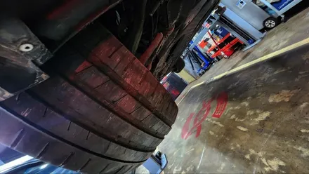 졸음운전 사고 벤츠 s63 AMG 판금 도색, 휠 복원, 하체 정비, 부품 교환 자차 보험처리 진행 / 강남 대치동