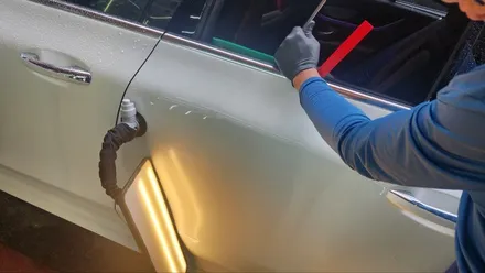 GT43 AMG 휠도색 및 덴트 대물배상 보험처리 진행. / 강남 대치동