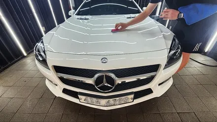 SL400 새차만들기 (범퍼복원, 휠복원, 광택유리막코팅) / 강남 대치동