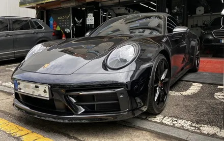 포르쉐 911 카레라4S  강남 블랙유광 휠복원 / 강남 대치동
