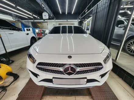 CLS 450 뒤범퍼 부분도색, 휠복원 작업이 완료 되었습니다. / 강남 대치동