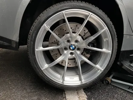 BMW M3 투어링 초경량 휠복원 - 골드엠 / 강남 대치동