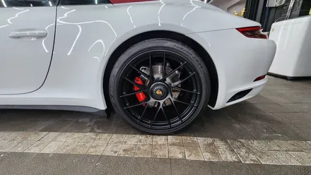 포르쉐 911 카레라 자차 보험처리로 판금도색 휠교환 등 대수리 / 강남 대치동