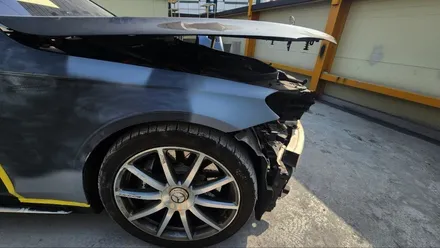 졸음운전 사고 벤츠 s63 AMG 판금 도색, 휠 복원, 하체 정비, 부품 교환 자차 보험처리 진행 / 강남 대치동