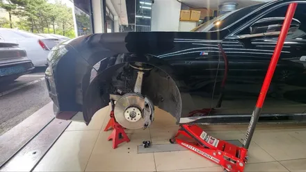 BMW i7 휠 수리 복원 작업 진행! / 강남 대치동