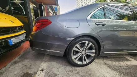 카니발 루프 덴트, 사크 안테나 교체, 벤츠 판금도색 보험처리 진행 / 강남 대치동