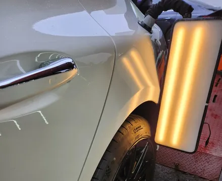GT43 AMG 휠도색 및 덴트 대물배상 보험처리 진행. / 강남 대치동