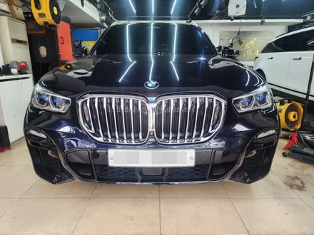 BMW X5 자차 보험처리 범퍼복원 및 휠복원 완료 / 강남 대치동