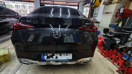 벤츠 GLC300 다이아몬드 컷팅 휠복원 대물배상 보험처리 작업 / 강남 대치동