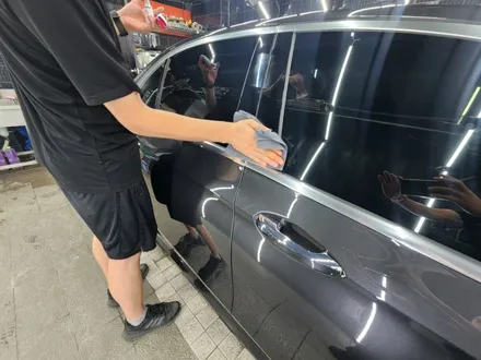 강남에 오신 여의도 손님 E350 새차만들기 (부분도색,휠복원,광택,유리막코팅) / 강남 대치동