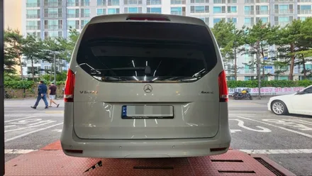 벤츠v클래스 ~ v300 수리 보험처리 작업을 덴트 진행! / 강남 대치동