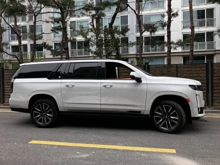 흰색 캐딜락 에스컬레이드 투톤 버핑휠 휠복원 / 강남 대치동