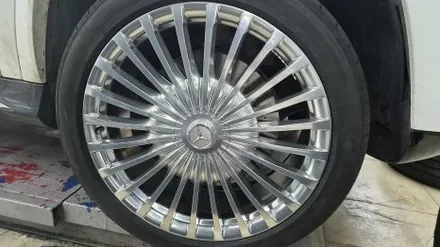GLS 600 마이바흐 버핑휠, 포르쉐 파나메라 무광 그레이 골드 휠복원 결과와 후기 / 강남 대치동