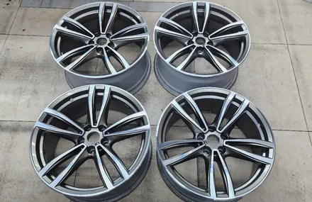 BMW 730 LD 자차 보험처리로 판금도색 및 휠복원 진행 / 강남 대치동