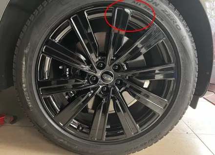 BMW 휠 복원과 레인지로버 휠 복원 커팅휠과 블랙 유광 휠~ / 강남 대치동