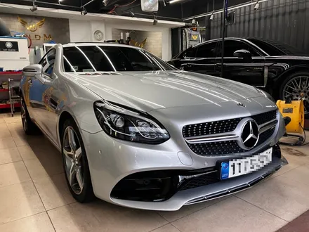 SLC200 AMG 와 휠복원 작업 모습 / 강남 대치동