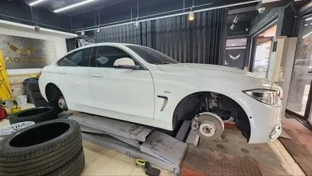 BMW 420i 범퍼복원, 휠 복원, 덴트로 새 차 만들기 보험처리 / 강남 대치동