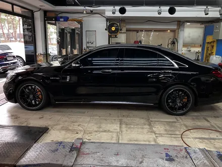 S63 AMG  강남 휠복원 무광 블랙컷팅 완벽하게 수리 됐습니다. / 강남 대치동