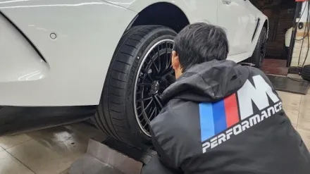 GLE53 AMG 커팅휠을 나이트 패키지 휠로 바꾸는 방법 / 강남 대치동