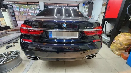 BMW 730 LD 자차 보험처리로 판금도색 및 휠복원 진행 / 강남 대치동