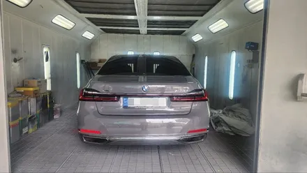 자동차 사고 - 자차 보험처리 로 BMW 740Li 수리 / 강남 대치동