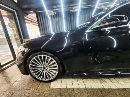 벤츠 C300 자차 보험처리 와 하단 크롬 몰딩 부품 가격 / 강남 대치동