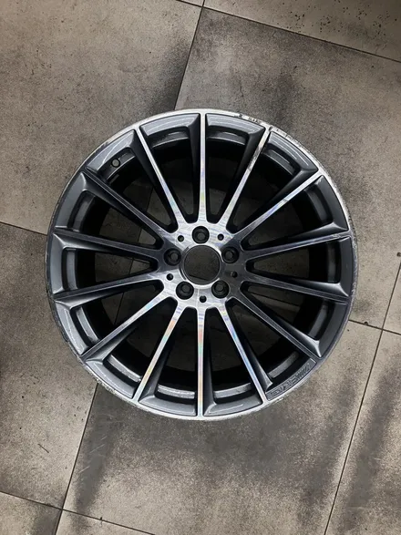 벤츠 AMG 휠복원 CLS450, E450, S400  컷팅휠 수리 / 강남 대치동