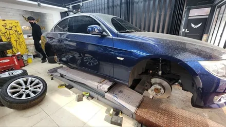 젊음의 로망 bmw328i 컨버터블 중고차를 새 차 만들기(자동차 광택, 휠복원,판금도색) / 강남 대치동