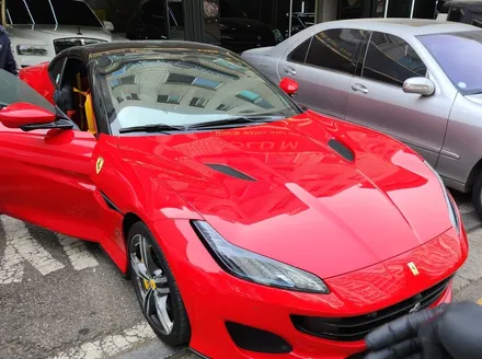 페라리 포르토피노 덴트 및 휠 복원 작업 / 강남 대치동