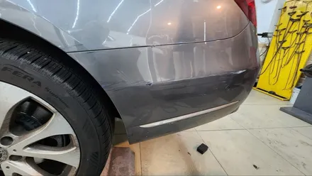 벤츠 e300 자차 보험처리 판금도색 및 휠복원 진행 / 강남 대치동