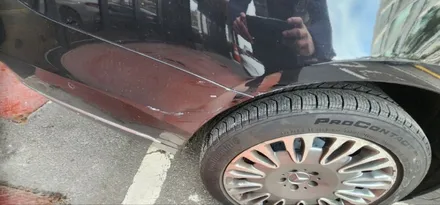벤츠s600 마이바흐로 만들기^^ (보험수리 판금도색 작업과  불판 휠 교환) / 강남 대치동