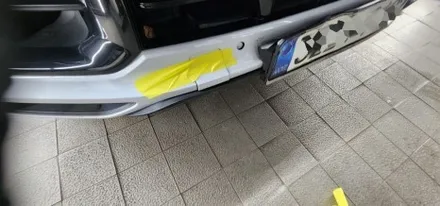 자동차 단독 사고 자차 보험처리 강남 포르쉐 정품으로 수리, 휠복원까지 가능한 곳 / 강남 대치동