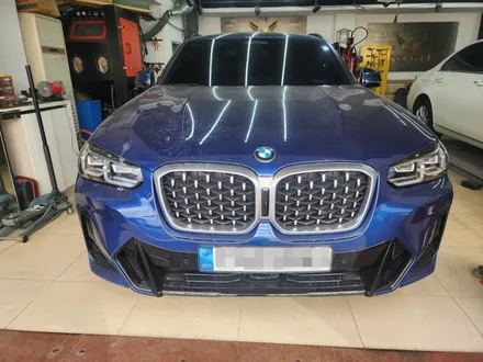 악조건 주차중 사고!!  강남 수입차 수리,자차 보험처리 업체 추천 (BMW X4 수리완료) / 강남 대치동