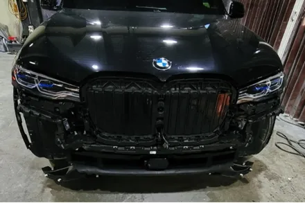 BMW X7 새차만들기 (판금도색. 휠복원, 광택코팅) / 강남 대치동