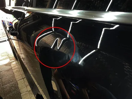 볼보 xc40 시멘트 물 얼룩제거,  강남 덴트에서 덴트 복원 완료. / 강남 대치동