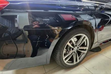 수입차 자차 보험처리 : BMW 740 시공사례로 알아보는 골드엠의 차별화 된 서비스 / 강남 대치동