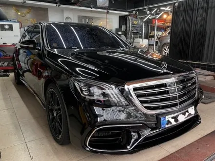 S63 AMG  강남 휠복원 무광 블랙컷팅 완벽하게 수리 됐습니다. / 강남 대치동