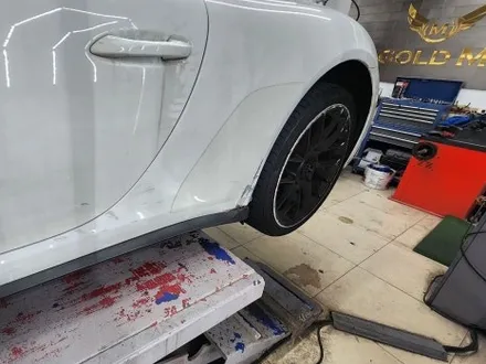 포르쉐 911 카레라 자차 보험처리로 판금도색 휠교환 등 대수리 / 강남 대치동